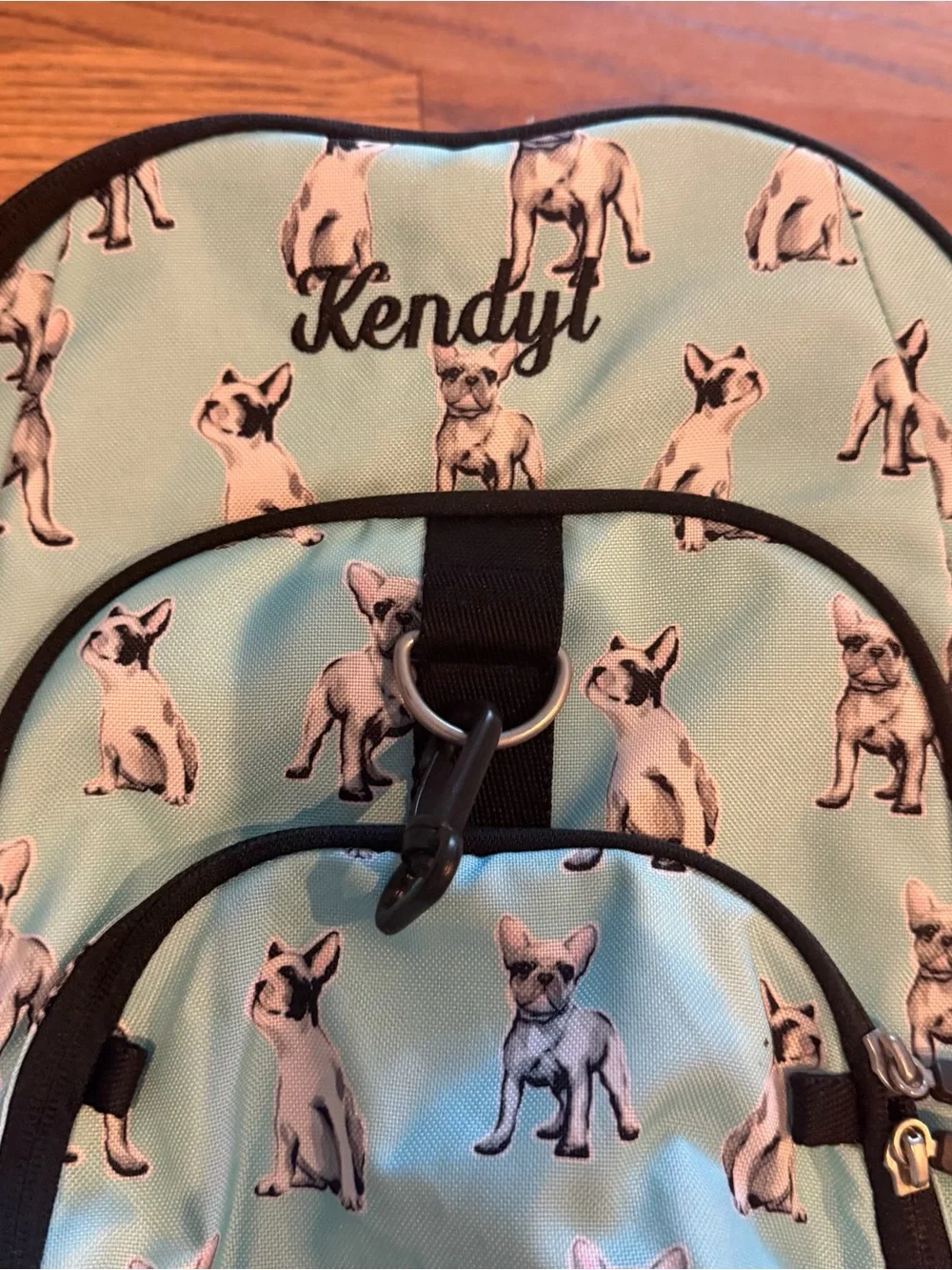 PB Pottery Barn Teen Backpack French Bulldog Dogs Large Gear-Up Laptop Sleeve